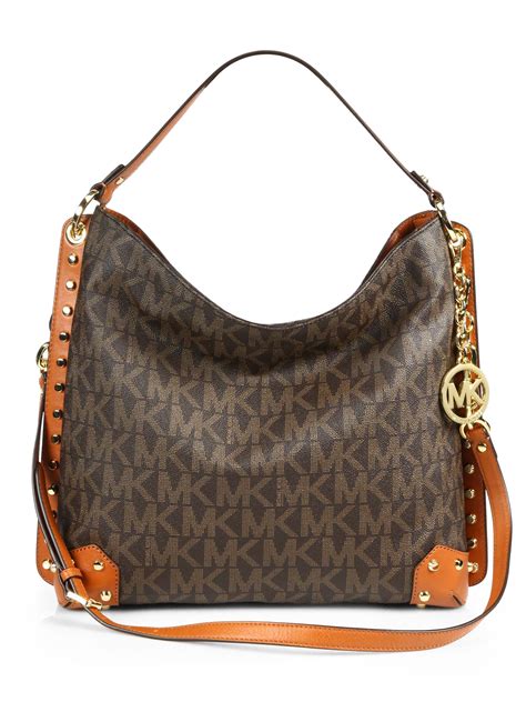 michael kors large brown purse